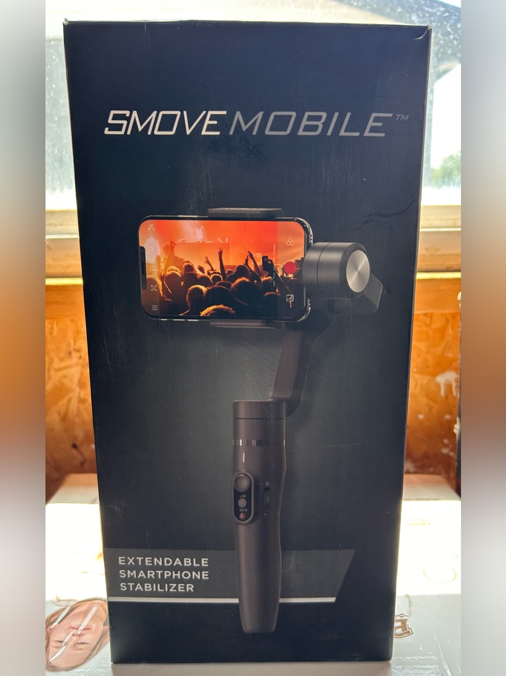 SMOVE MOBILE Extendable Smartphone Stabilizer - Black